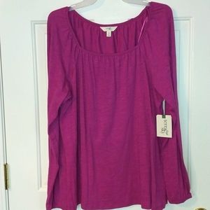TERRA SKY Blouse  for women. Size: oX (14w)